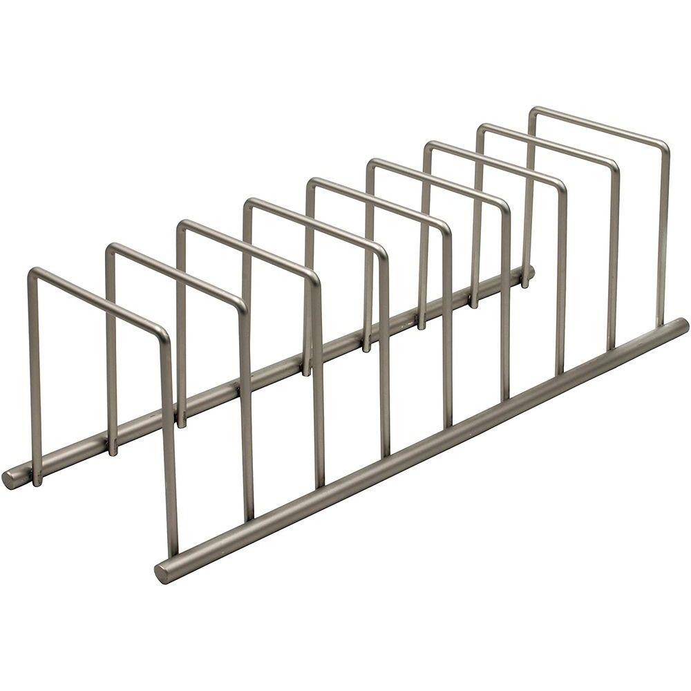Euro Chopping Board Holder Satin Steel - KITCHEN - Shelves and Racks - Soko and Co