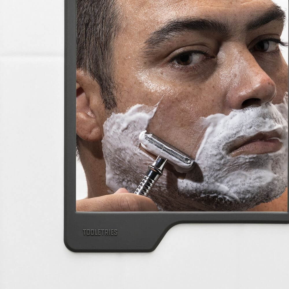 Harvey & Oliver Shower Mirror & Caddy - BATHROOM - Suction - Soko and Co