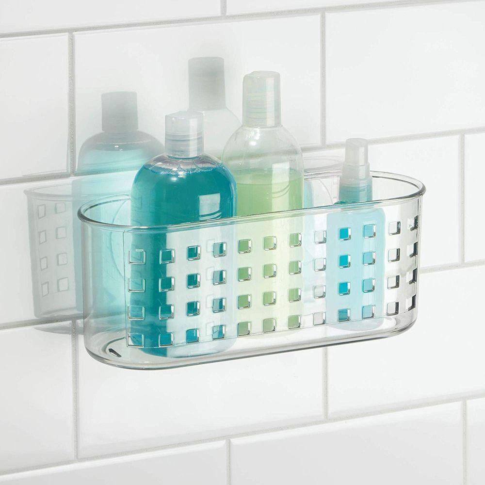 iDesign Classic Suction Shower Basket Large Soko & Co