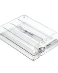 iDesign Linus Acrylic 5 Compartment Cutlery Tray - KITCHEN - Cutlery Trays - Soko and Co