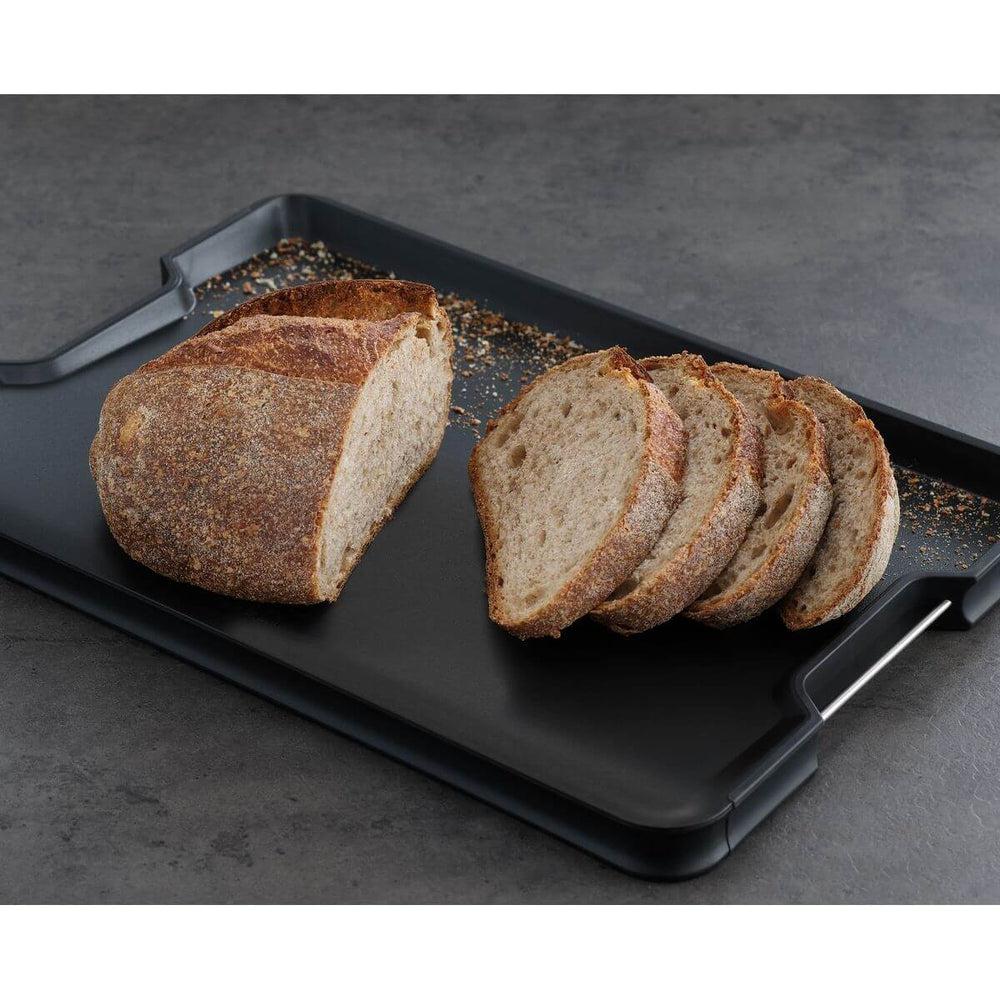 Joseph Joseph Cut & Carve Plus Large Chopping Board Black - KITCHEN - Bench - Soko and Co