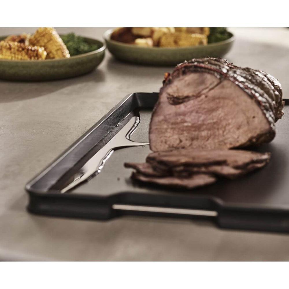 Joseph Joseph Cut & Carve Plus Large Chopping Board Black - KITCHEN - Bench - Soko and Co