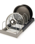 Joseph Joseph DrawerStore Expandable Cookware Organiser Rack Grey - KITCHEN - Shelves and Racks - Soko and Co