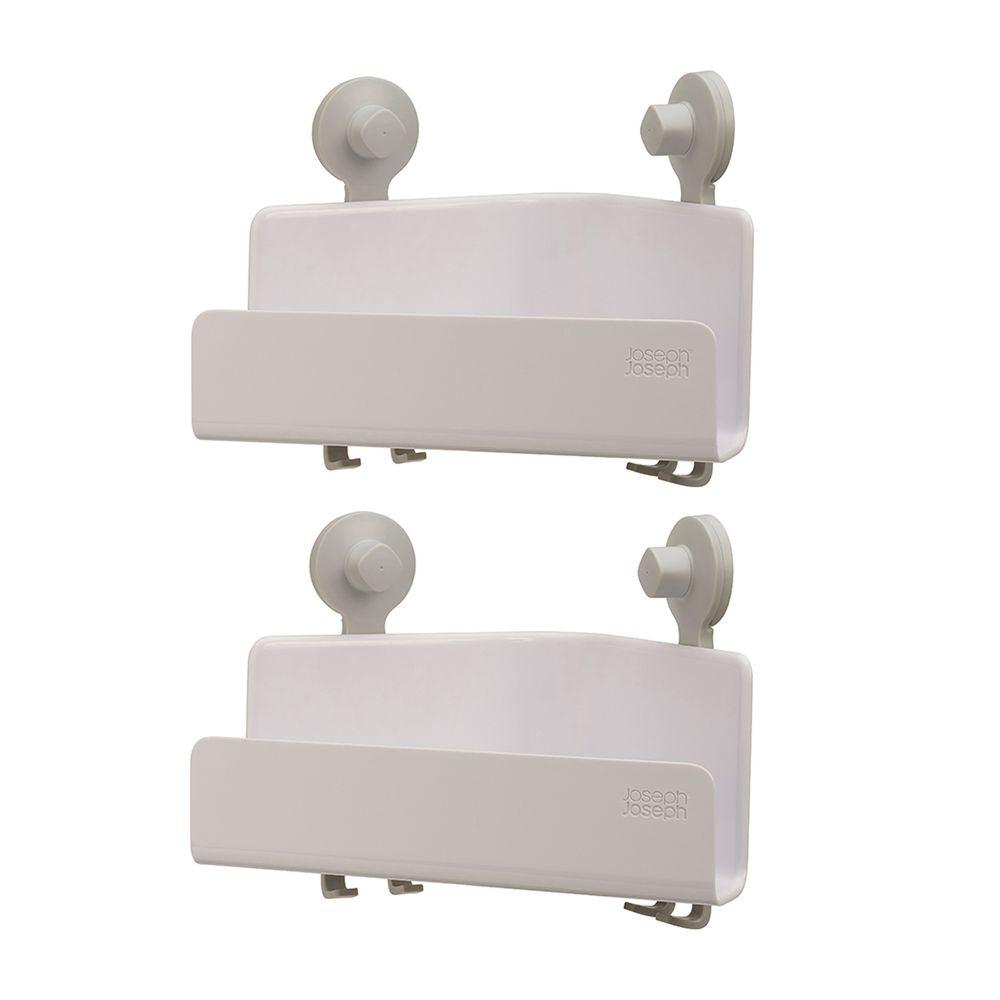 Joseph Joseph EasyStore Corner Shower Basket 2 Pack - BATHROOM - Suction - Soko and Co
