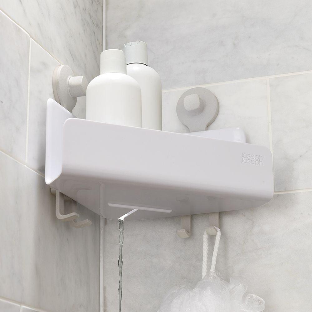 Joseph Joseph EasyStore Corner Shower Basket 2 Pack - BATHROOM - Suction - Soko and Co