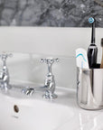 Joseph Joseph EasyStore Luxe Stainless Steel Toothbrush Caddy - BATHROOM - Toothbrush Holders - Soko and Co