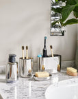 Joseph Joseph EasyStore Luxe Stainless Steel Toothbrush Caddy - BATHROOM - Toothbrush Holders - Soko and Co