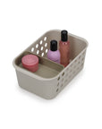 Joseph Joseph EasyStore Small Bathroom Storage Basket Ecru - BATHROOM - Squeegees and Cleaning - Soko and Co