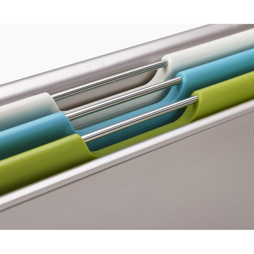 Joseph Joseph Folio Slim 3 Piece Under Shelf Chopping Board Set - KITCHEN - Bench - Soko and Co