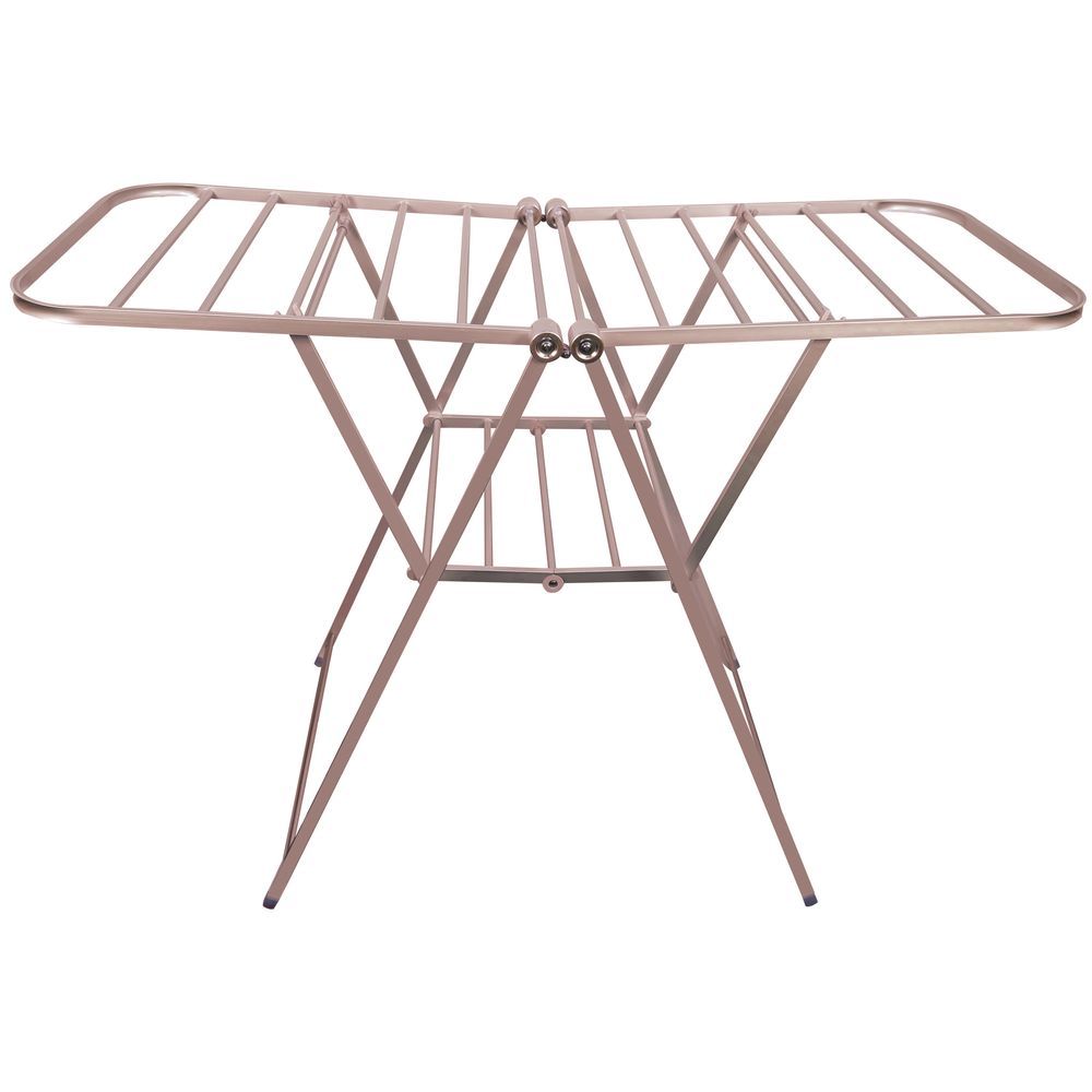 Limited Edition Aluminium A-Frame Clothes Airer Rose Gold - LAUNDRY - Airers - Soko and Co