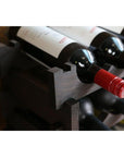 Modularack 12 Bottle Stackable Wine Rack Matte Stain - WINE - Wine Racks - Soko and Co