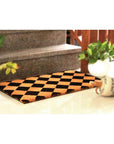 Natural Coir Doormat Black Diamond - HOME STORAGE - Accessories and Decor - Soko and Co