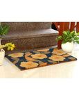 Natural Coir Doormat Floral - HOME STORAGE - Accessories and Decor - Soko and Co