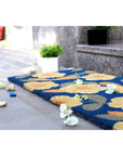 Natural Coir Doormat Floral - HOME STORAGE - Accessories and Decor - Soko and Co