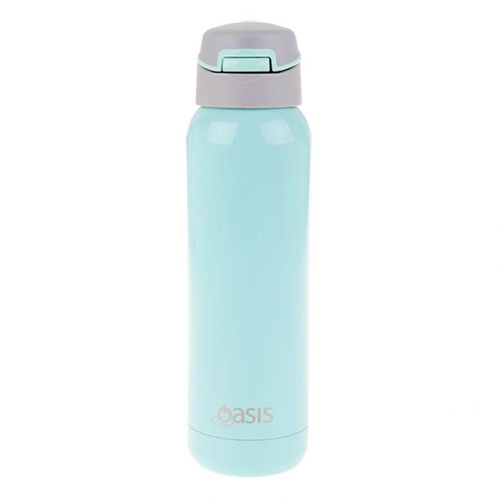 Oasis 500ml Insulated Water Bottle with Straw Spearmint - LIFESTYLE - Water Bottles - Soko and Co