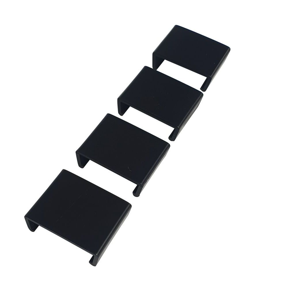 Shelf &amp; Rack Stacking Clips 4 Pack Black - KITCHEN - Shelves and Racks - Soko and Co