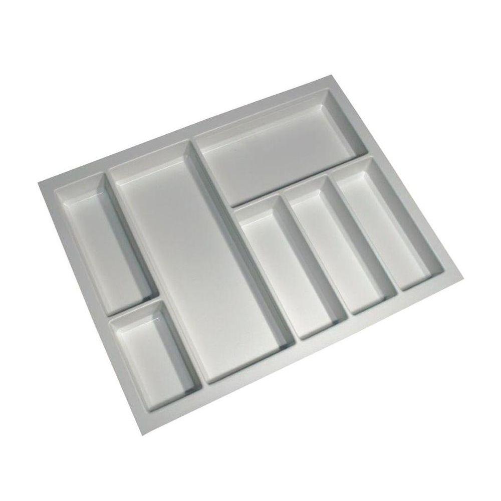 Sky 7 Compartment Custom Fit Cutlery Tray White - KITCHEN - Cutlery Trays - Soko and Co
