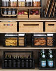 Small Pull Out Pantry Drawer Black - KITCHEN - Shelves and Racks - Soko and Co