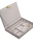 Stackers Classic Lidded Jewellery Box Taupe - WARDROBE - Jewellery Storage - Soko and Co
