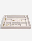 Stackers Supersize 16 Compartment Jewellery Tray Taupe - WARDROBE - Jewellery Storage - Soko and Co