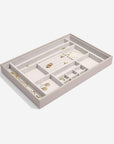 Stackers Supersize 16 Compartment Jewellery Tray Taupe - WARDROBE - Jewellery Storage - Soko and Co