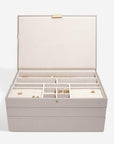 Stackers Supersize Jewellery Tray Set Taupe - WARDROBE - Jewellery Storage - Soko and Co