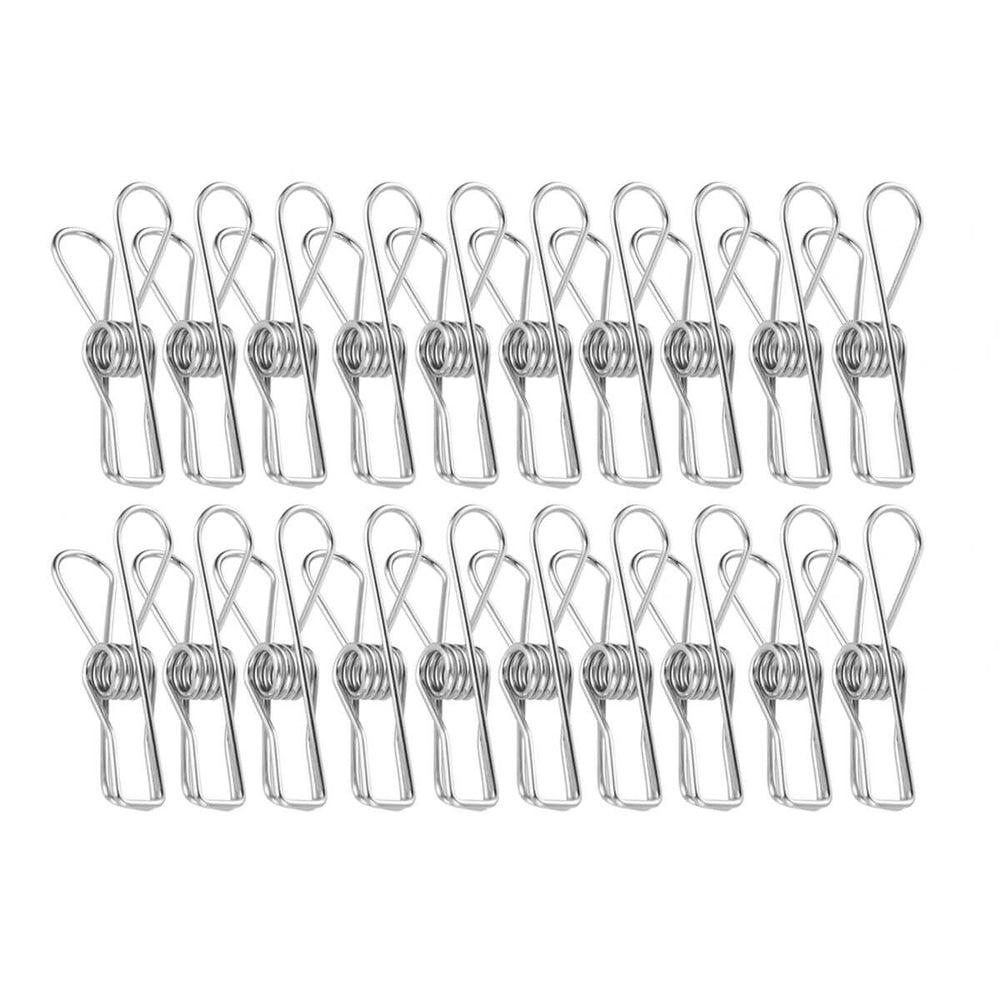 Stainless Steel Clothes Pegs 20 Pack - LAUNDRY - Accessories - Soko and Co