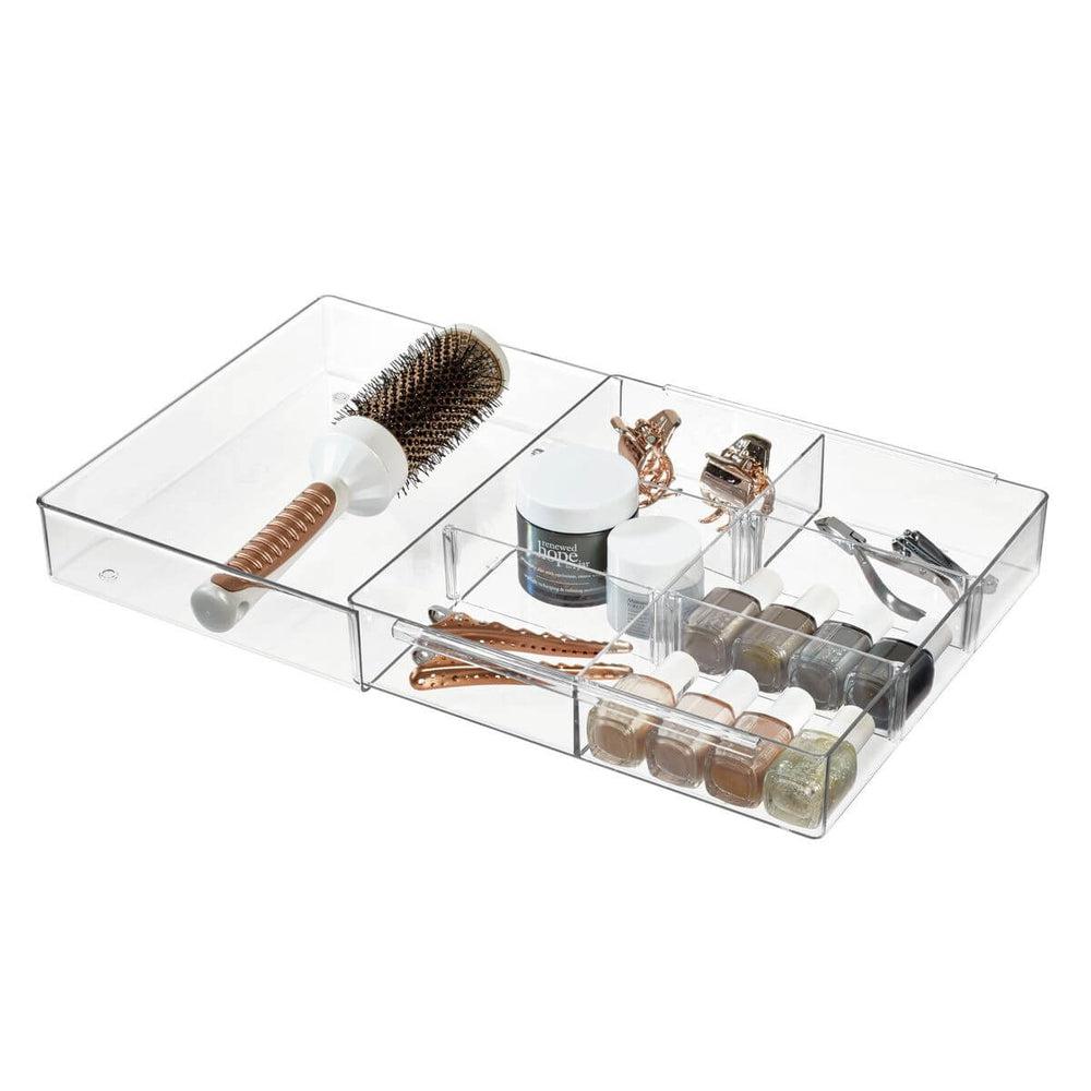 The Home Edit by iDesign Expandable Makeup Drawer Organiser - BATHROOM - Makeup Storage - Soko and Co