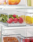 The Home Edit by iDesign Long Lidded Produce Container - KITCHEN - Fridge and Produce - Soko and Co