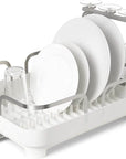 Umbra Holster Deluxe Dish Rack White - KITCHEN - Dish Racks and Mats - Soko and Co