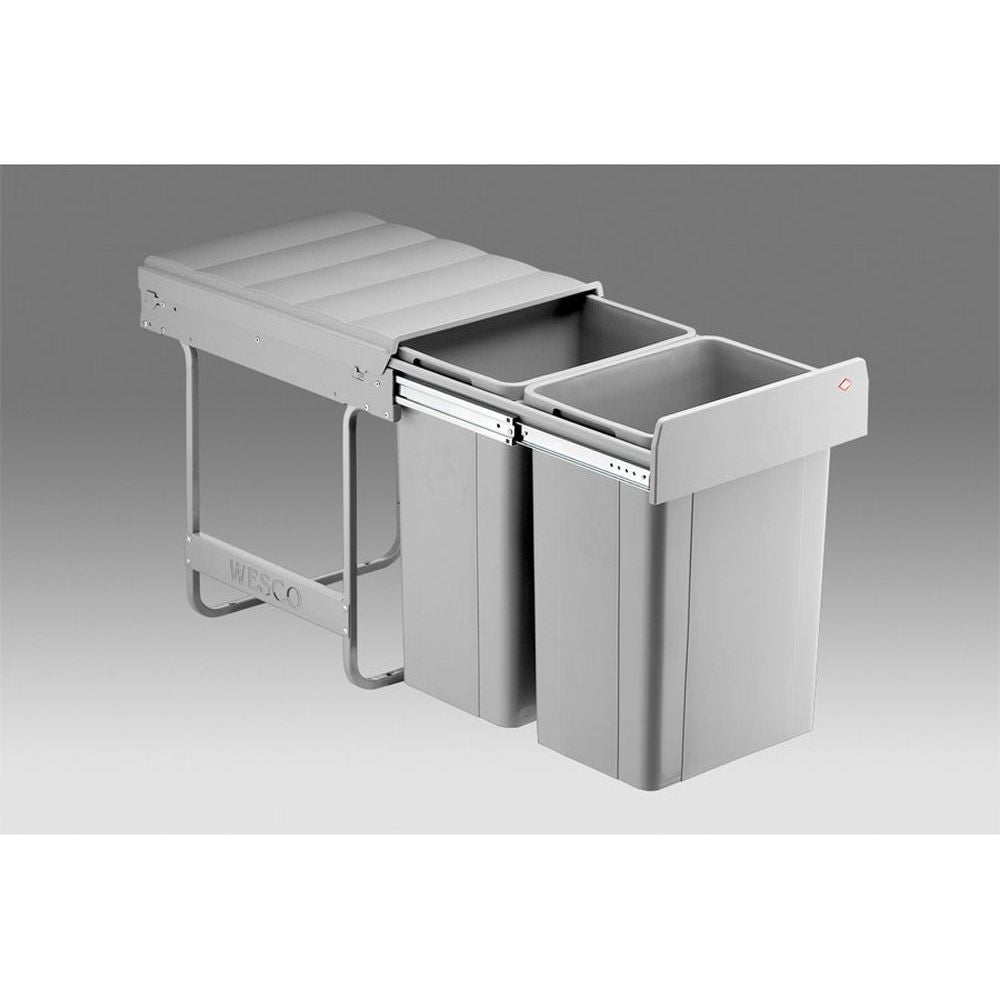 Wesco 52L Double Pull Out Cupboard Bin - KITCHEN - Bins - Soko and Co