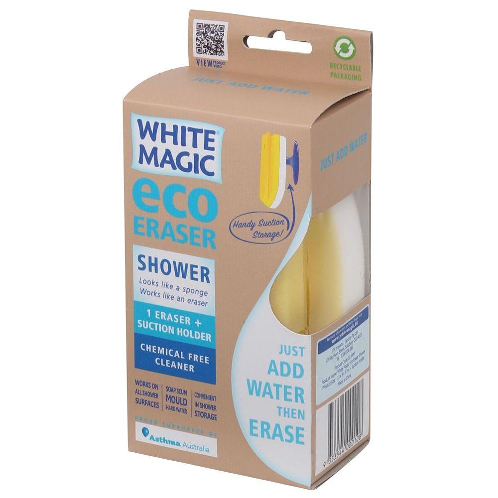 White Magic Shower Eraser Sponge - BATHROOM - Squeegees and Cleaning - Soko and Co