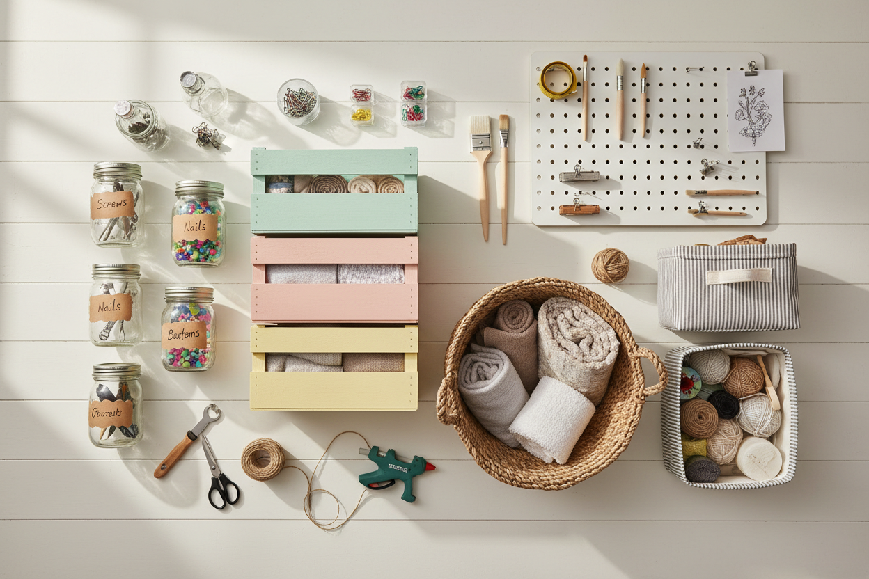 10 Simple DIY Storage Solutions You Can Make This Weekend
