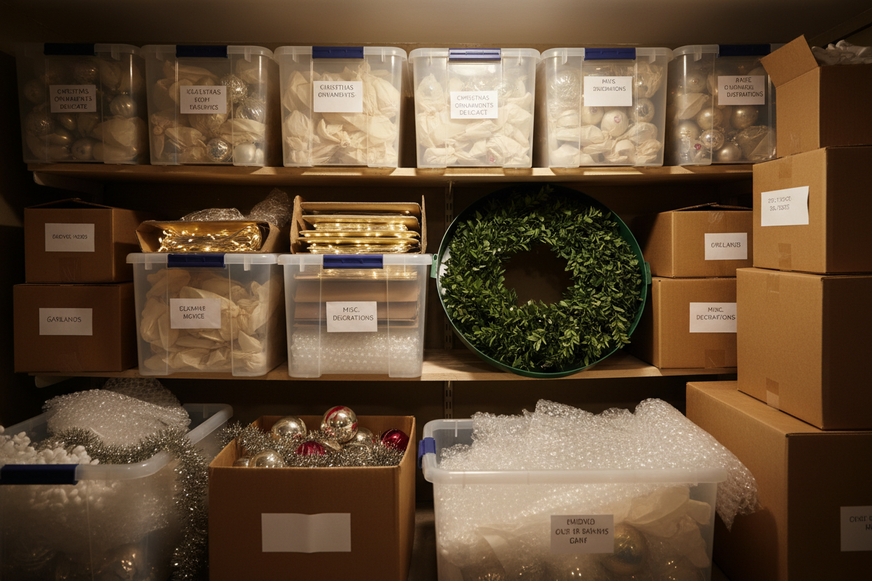 How To Store Your Holiday Decorations Properly So They Last Year After Year