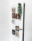12 Pair Over Door Shoe Organiser PEVA - WARDROBE - Shoe Storage - Soko and Co