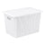 20L Knitted Storage Box White - HOME STORAGE - Plastic Boxes - Soko and Co