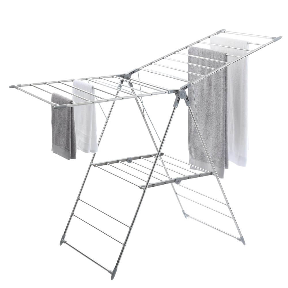 28 Rail Stainless Steel A-Frame Clothes Airer - LAUNDRY - Airers - Soko and Co