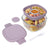 3 Compartment Lunch Box Lavender - LIFESTYLE - Lunch - Soko and Co