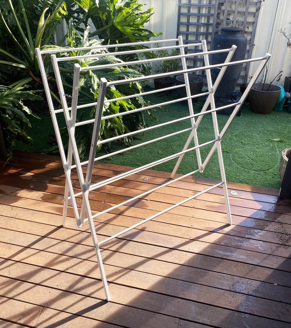 4 Pack Limited Edition Heavy Duty Clothes Airer White - LAUNDRY - Airers - Soko and Co