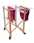 Aliante Clothes Airer Cherry Wood - LAUNDRY - Airers - Soko and Co