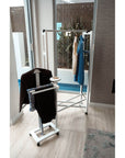 Antimo Clothes Valet Stand White - WARDROBE - Storage - Soko and Co