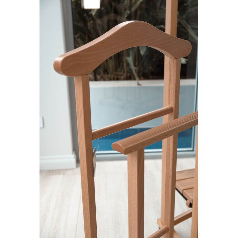 Atri Clothes Valet Stand Natural - WARDROBE - Storage - Soko and Co