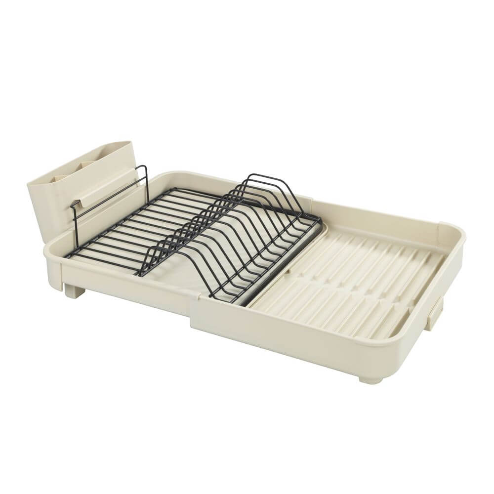 Avera Stainless Steel Expandable Dish Rack Cream - KITCHEN - Dish Racks and Mats - Soko and Co