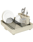 Avera Stainless Steel Expandable Dish Rack Cream - KITCHEN - Dish Racks and Mats - Soko and Co