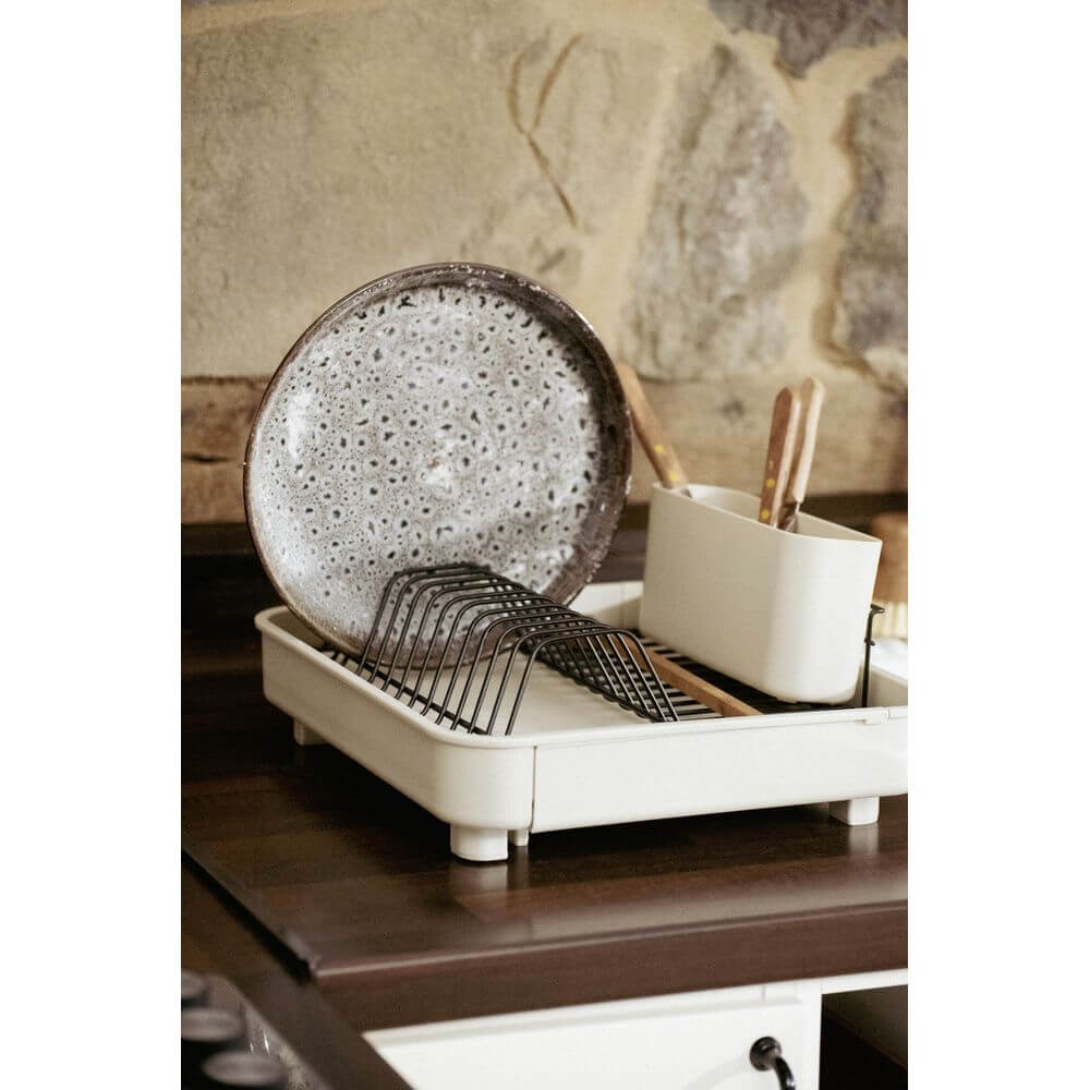 Avera Stainless Steel Expandable Dish Rack Cream - KITCHEN - Dish Racks and Mats - Soko and Co