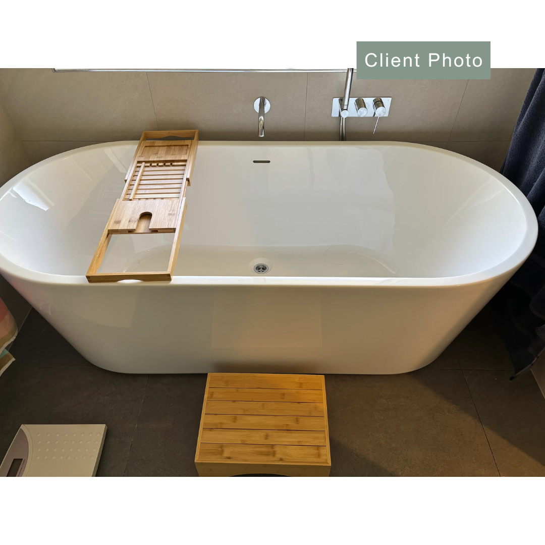 Bamboo Bath & Shower Step - BATHROOM - Safety - Soko and Co
