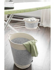 Bea 2.5L Felt Storage Basket Light Grey - HOME STORAGE - Baskets and Totes - Soko and Co