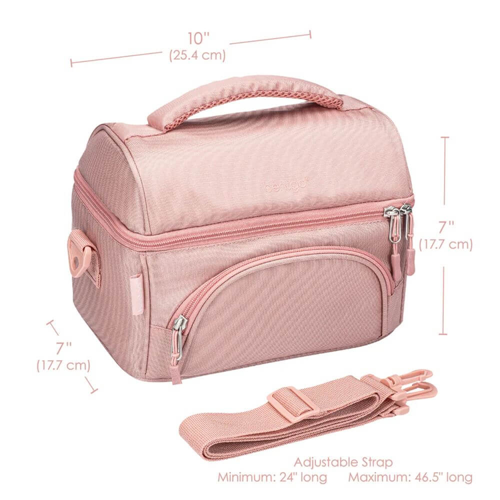 Bentgo Deluxe Insulated Lunch Bag Blush - LIFESTYLE - Lunch - Soko and Co