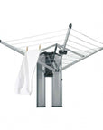 Brabantia Wallfix Wall Mounted Clothes Airer & Steel Storage Box - LAUNDRY - Airers - Soko and Co