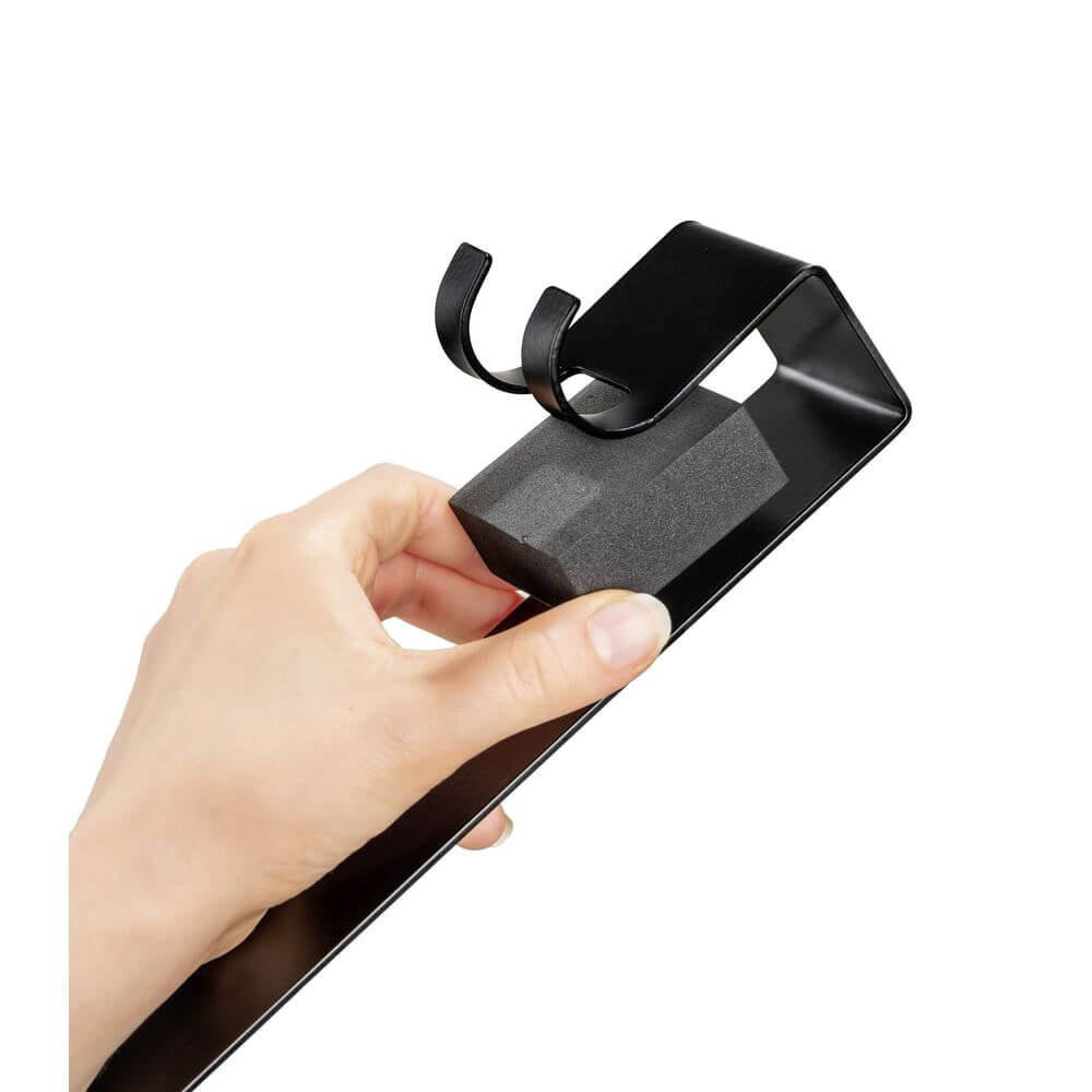 Bria Over Door Shower Caddy 2 Tier Black